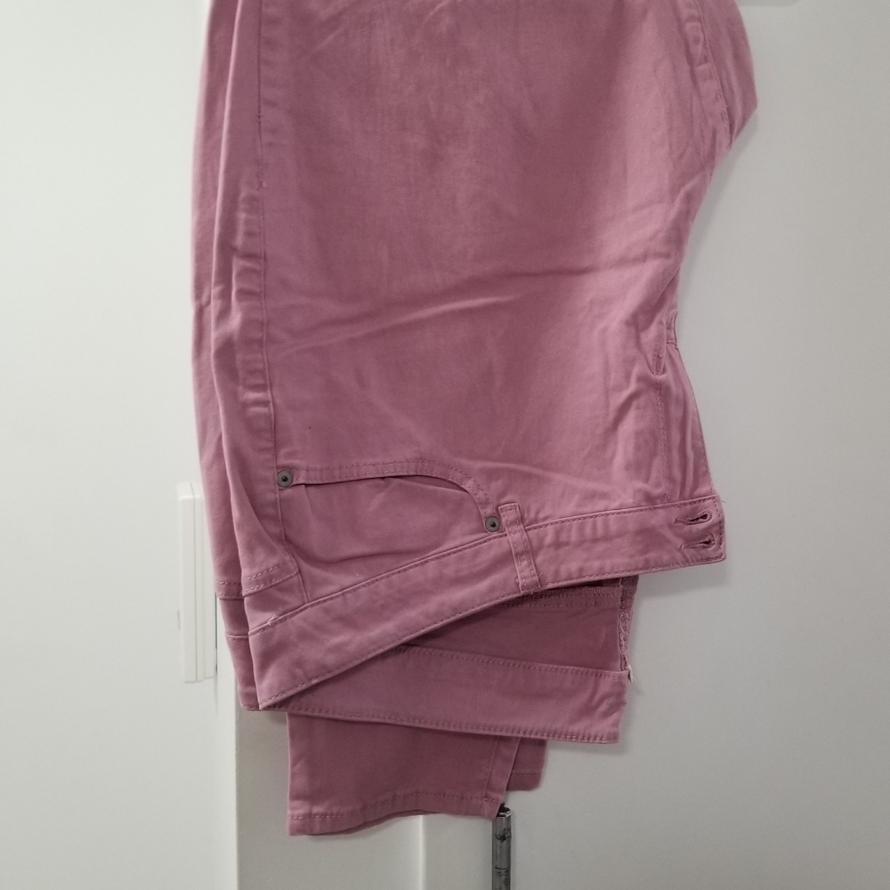 Loralette rose colored pants - 22